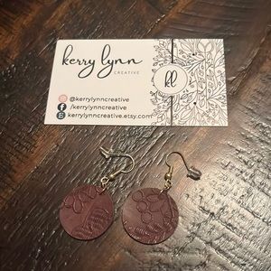 Kerry Lynn Creative Leather Earrings